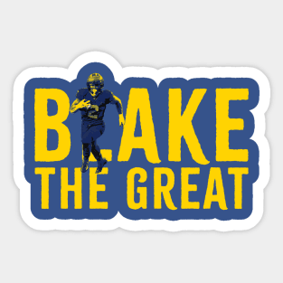 vintage blake corum - the great Sticker